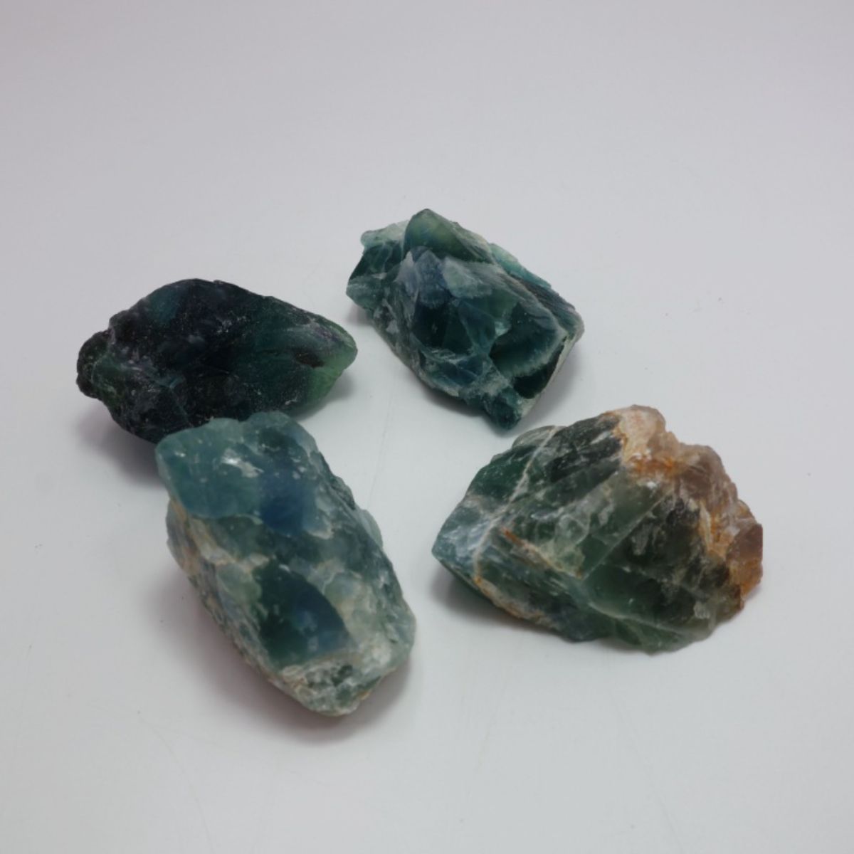 Pedra Mineral Bruta Fluorite