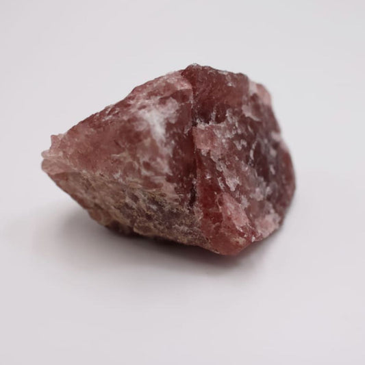 Pedra Mineral Bruta Quartzo Morango 90-110g