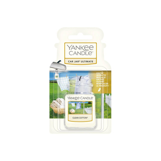 Ambientador Carro Gel Clean Cotton Yankee Candle
