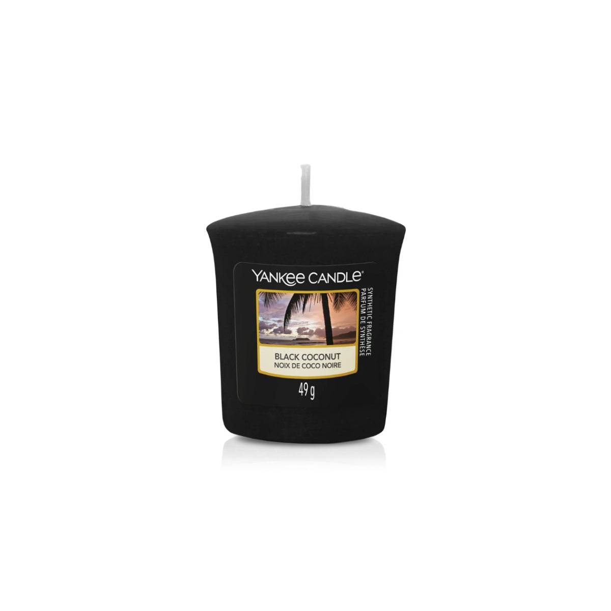 Vela Votive Black Coconut Yankee Candle