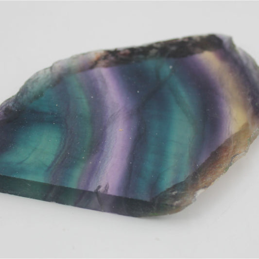 Pedra Mineral Fluorite Arco-Íris