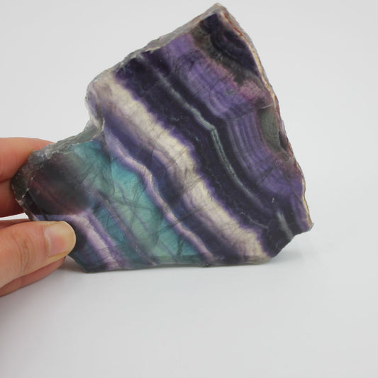 Pedra Mineral Fluorite Arco-Íris