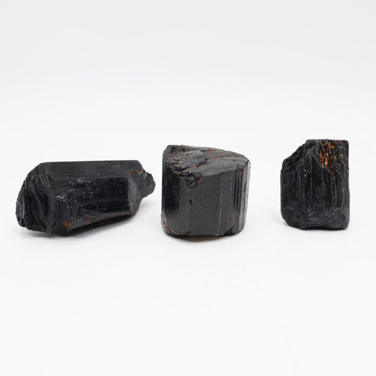 Pedra Mineral Bruta Turmalina Negra 85-200g