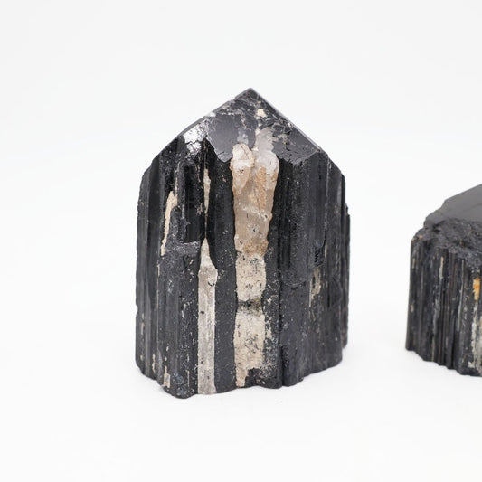 Pedra Mineral Bruta Turmalina Negra 235-325g