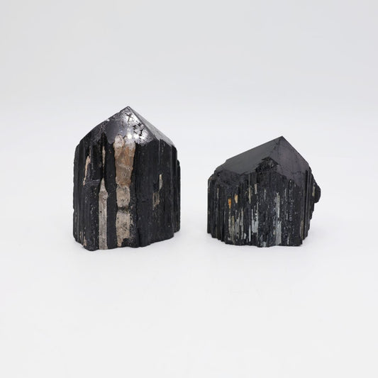 Pedra Mineral Bruta Turmalina Negra 235-325g