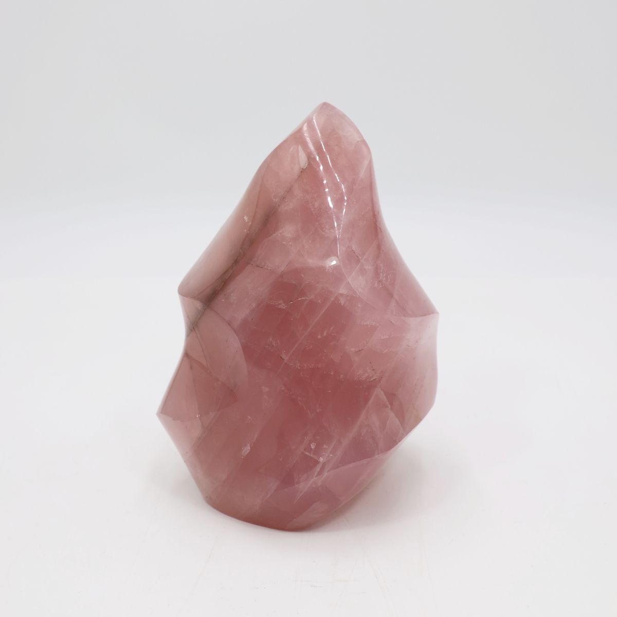 Pedra Mineral Quartzo Rosa 405-1165g