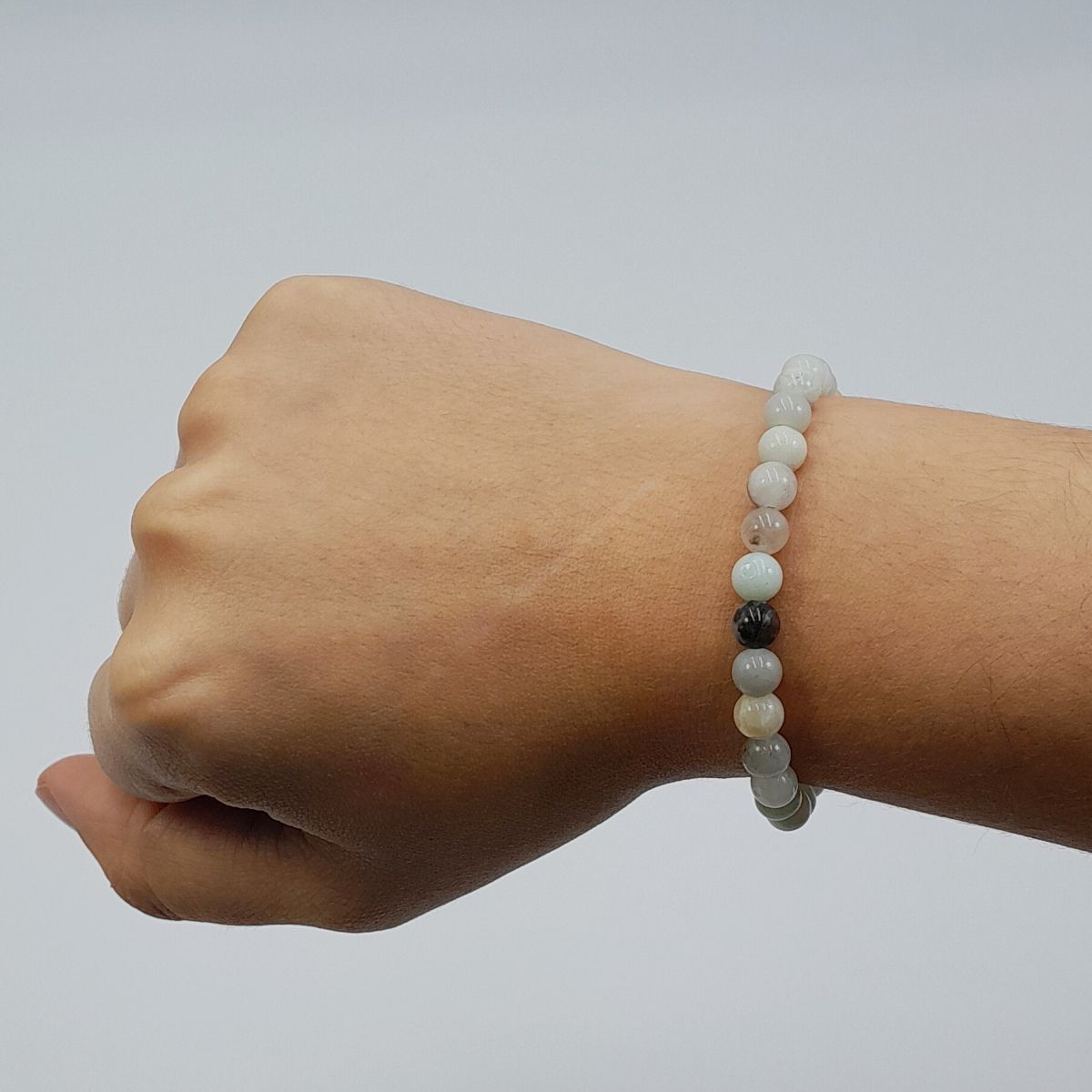 Pulseira Amazonite Bola Lisa