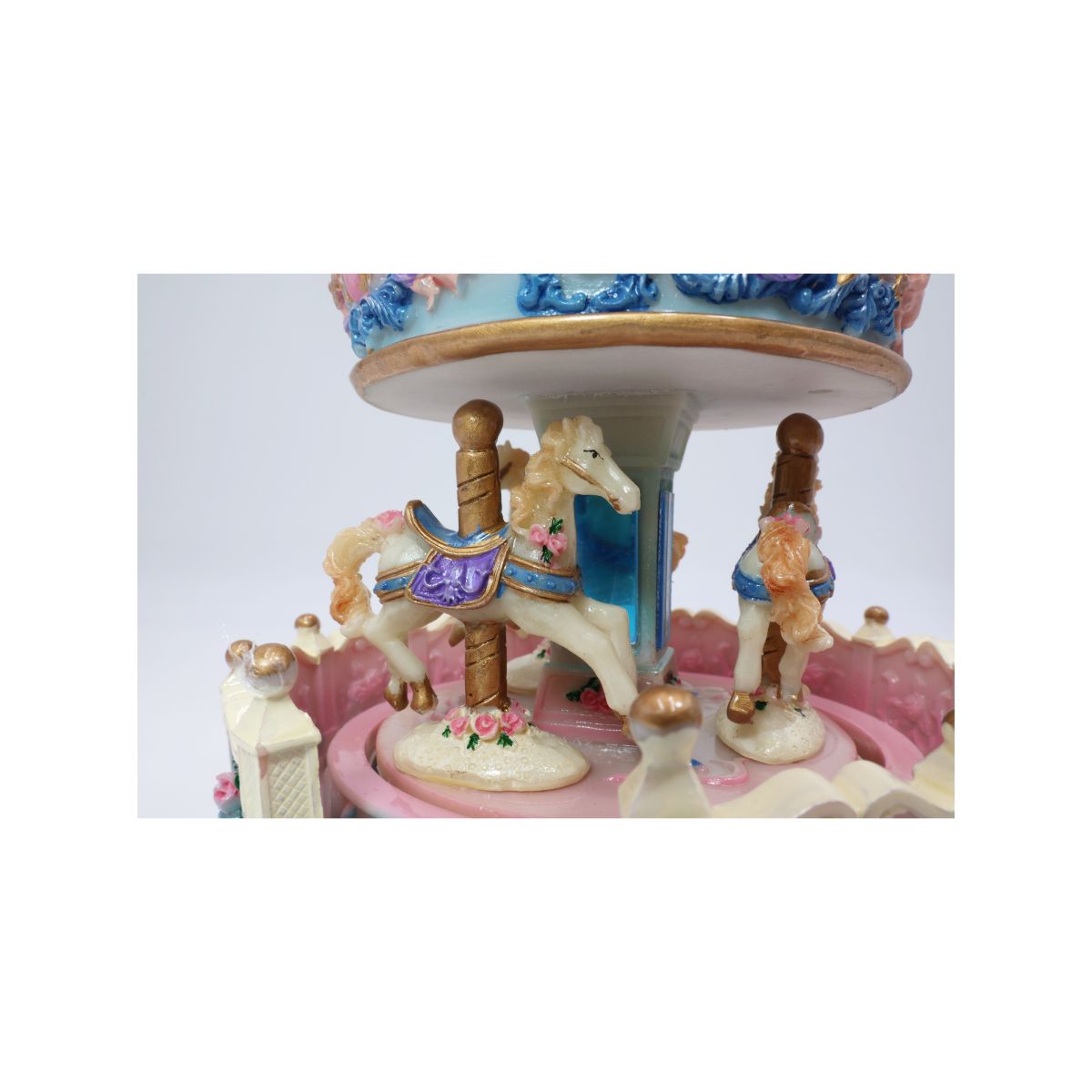 Caixa de Música Carrossel Escadas Musicboxworld