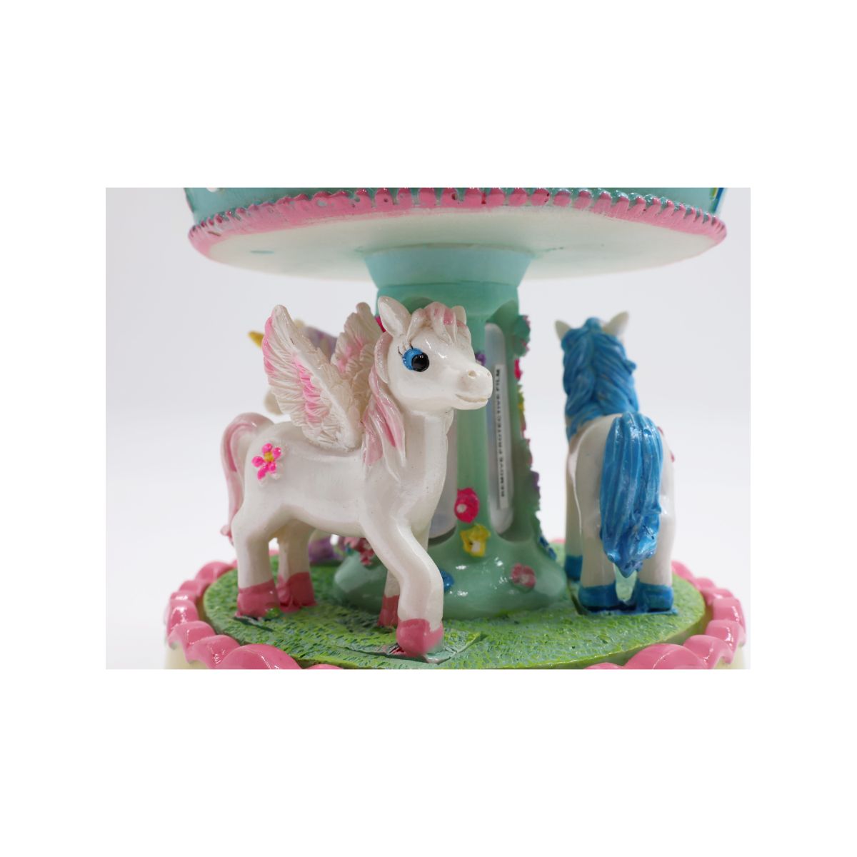 Caixa de Música Carrossel Unicórnio Musicboxworld