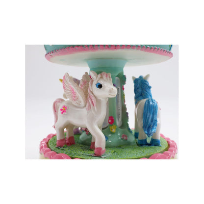 Caixa de Música Carrossel Unicórnio Musicboxworld