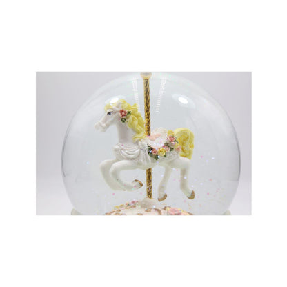 Caixa de Música Globo Cavalo Musicboxworld