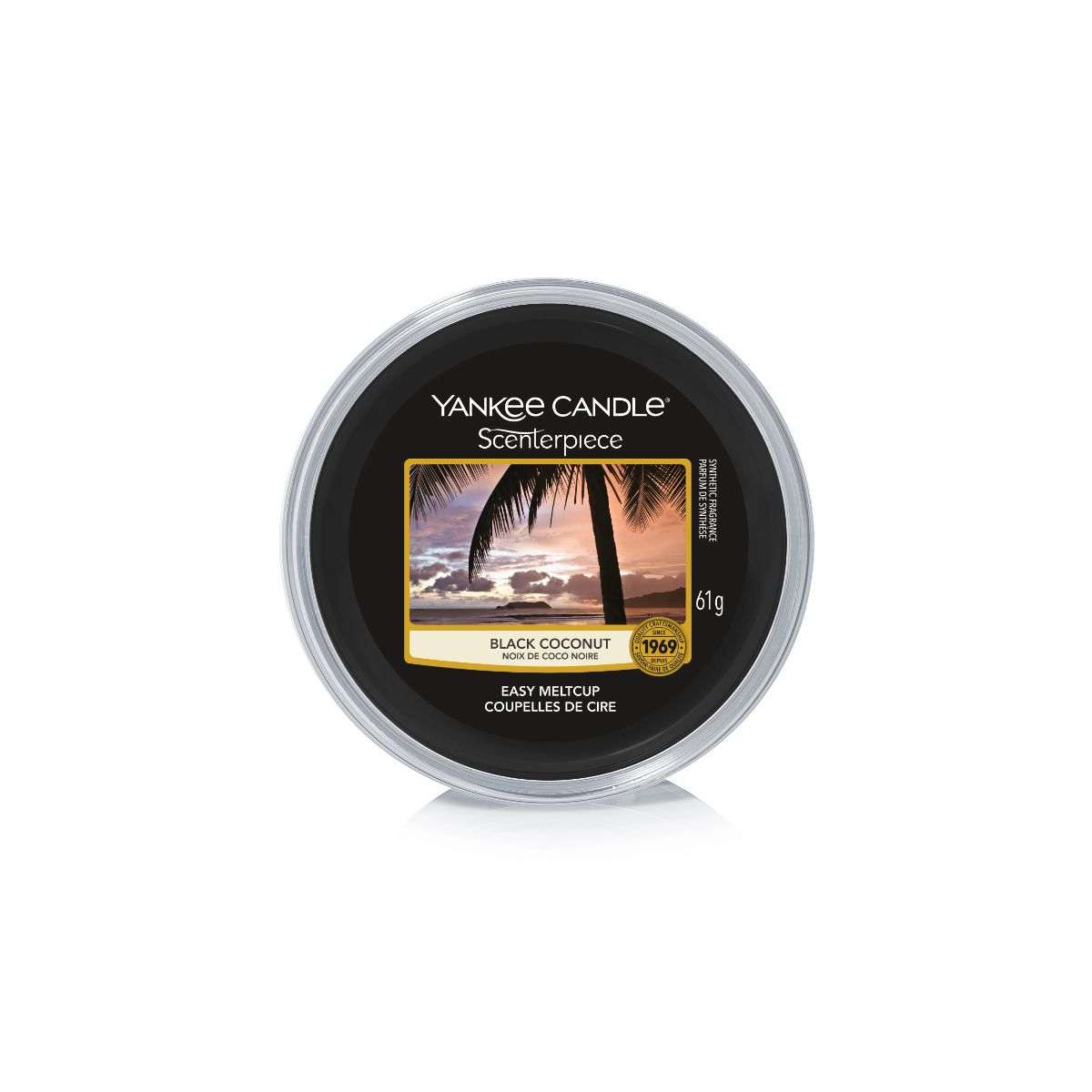 Easy MeltCup Scenterpiece Black Coconut Yankee Candle