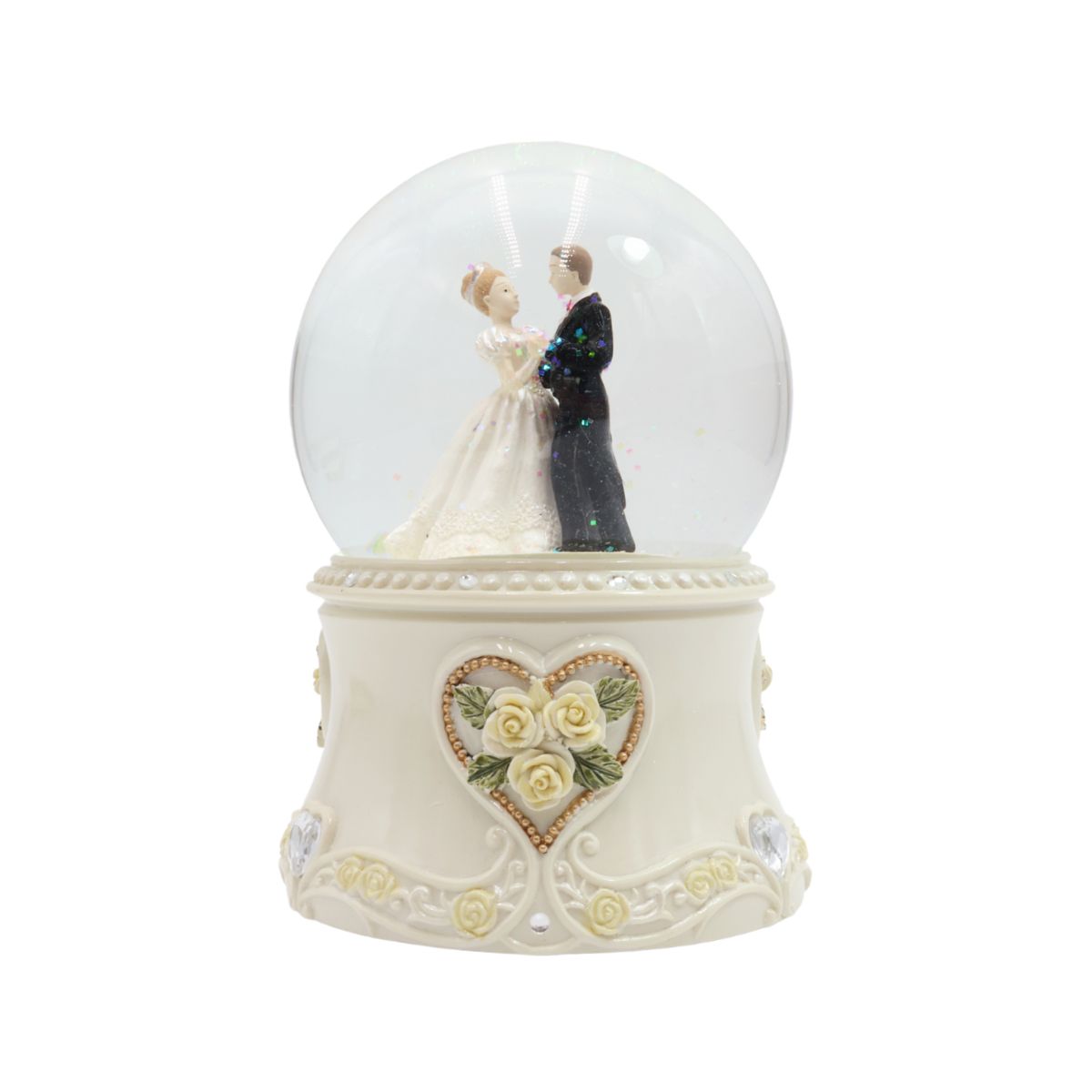 Caixa de Música Globo Casamento Musicboxworld