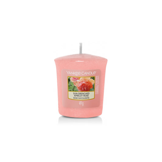 Vela Votive Sun-Drenched Apricot Rose Yankee Candle
