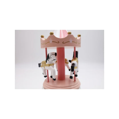 Caixa de Música Carrossel Cavalos Musicboxworld