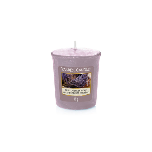 Vela Votive Dried Lavender & Oak Yankee Candle
