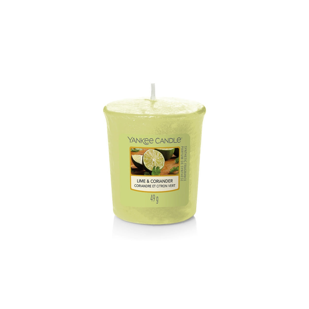 Vela Votive Lime & Coriander Yankee Candle