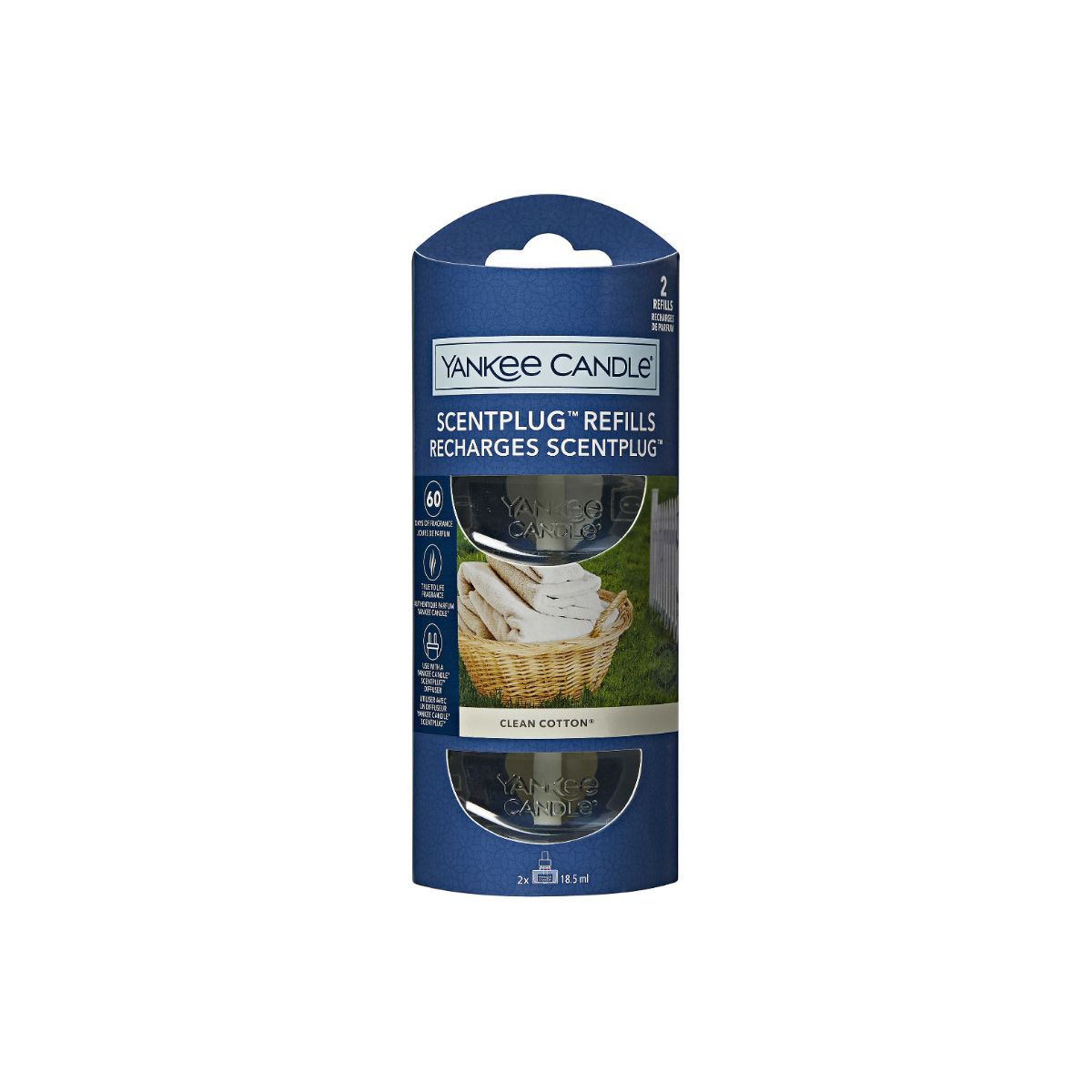 Recarga ScentPlug Clean Cotton Yankee Candle