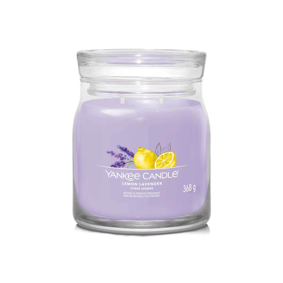 Vela Lemon Lavender Yankee Candle