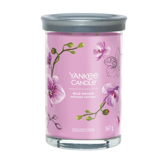 Vela Tumbler Wild Orchid Yankee Candle