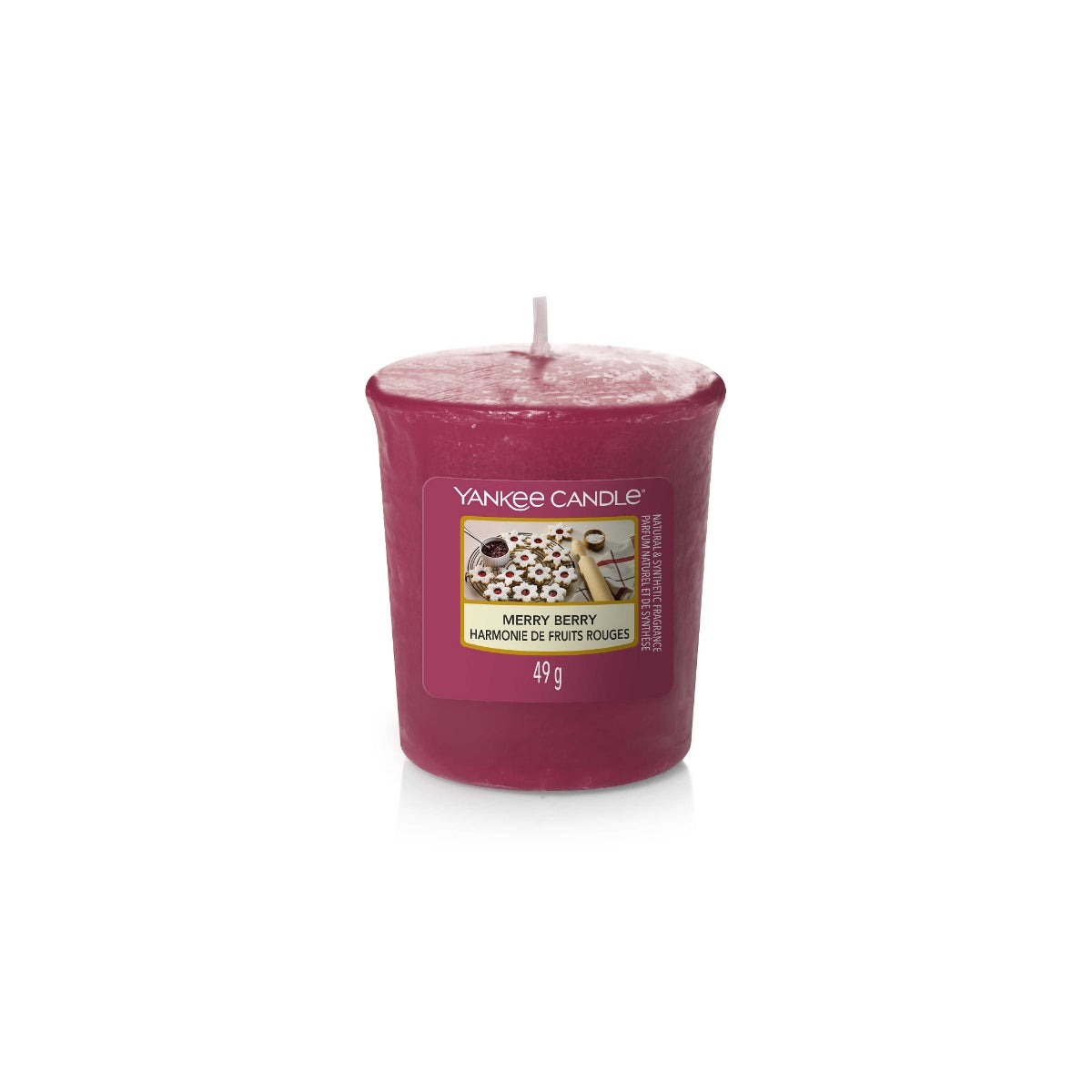 Vela Votive Merry Berry Yankee Candle