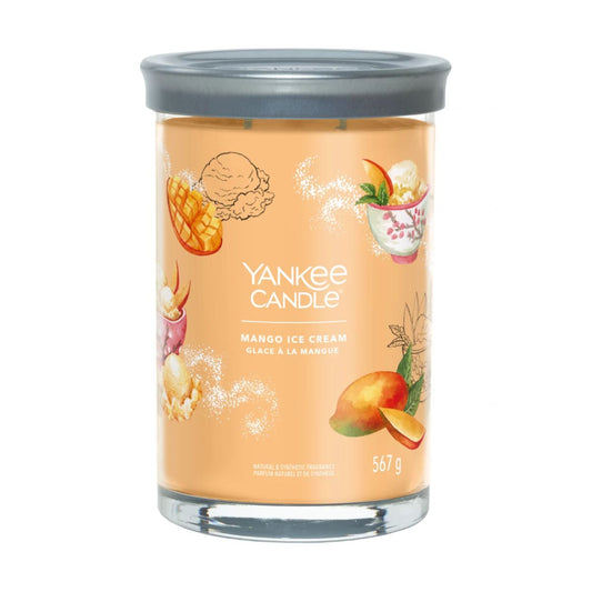 Vela Tumbler Mango Ice Cream Yankee Candle