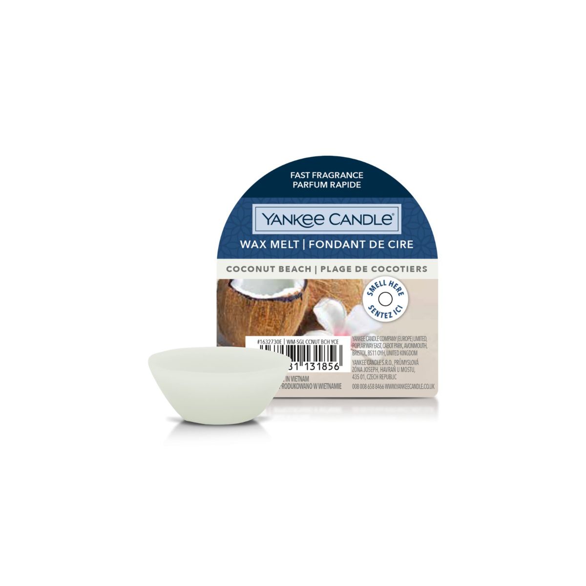 Wax Melt Coconut Beach Yankee Candle