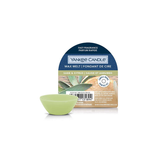 Wax Melt Sage & Citrus Yankee Candle