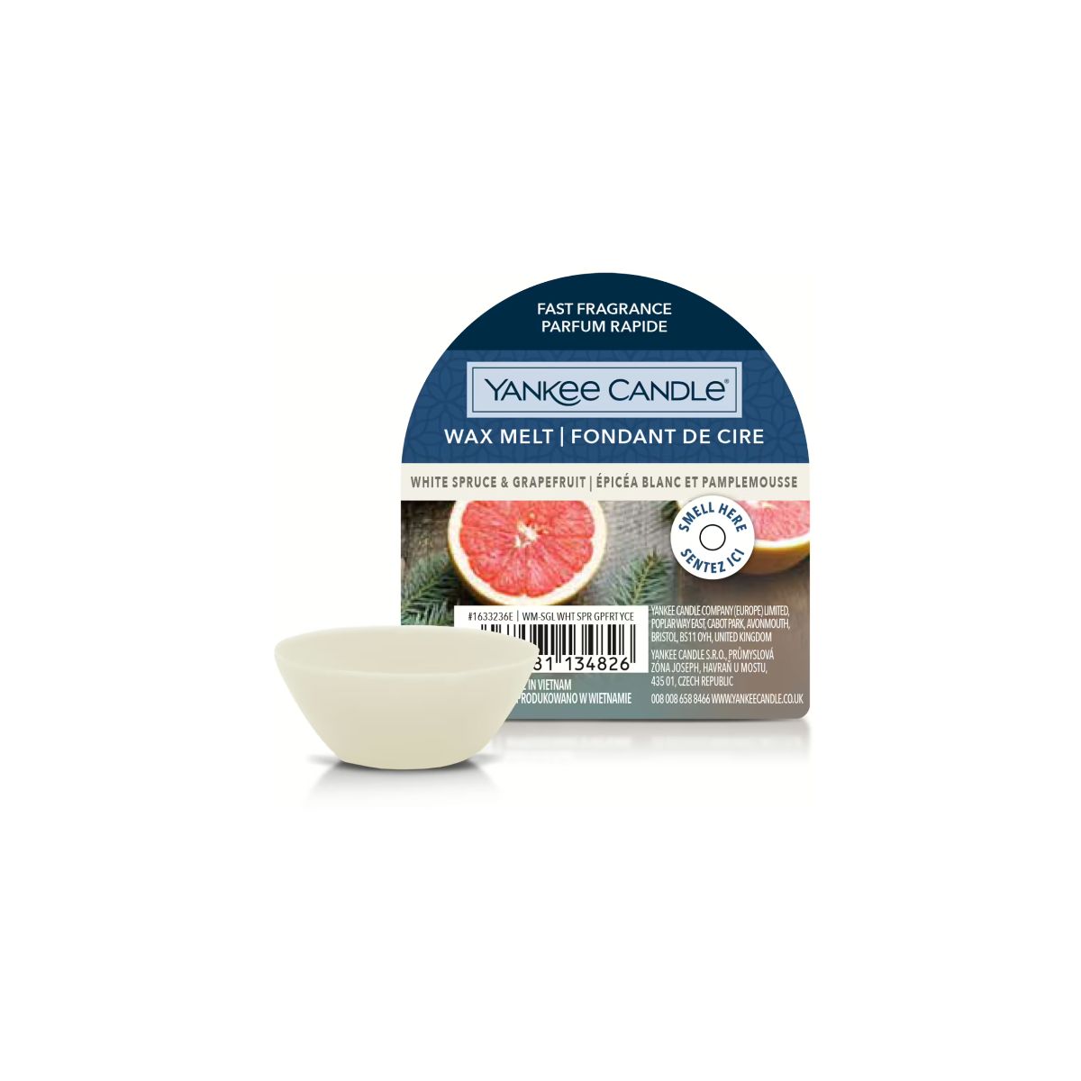 Wax Melts White Spruce & Grapefruit Yankee Candle