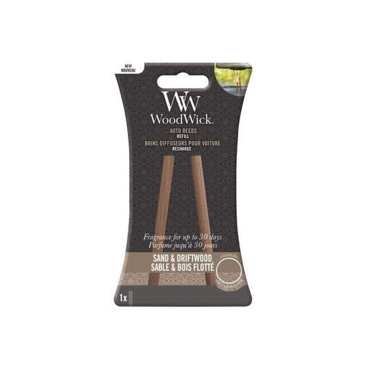 Recarga Ambientador Carro Sand & Driftwood Woodwick