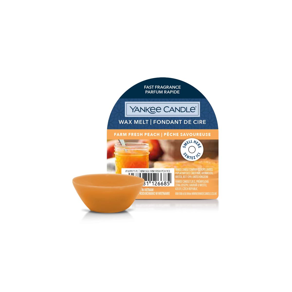 Wax Melt Farm Fresh Peach Yankee Candle