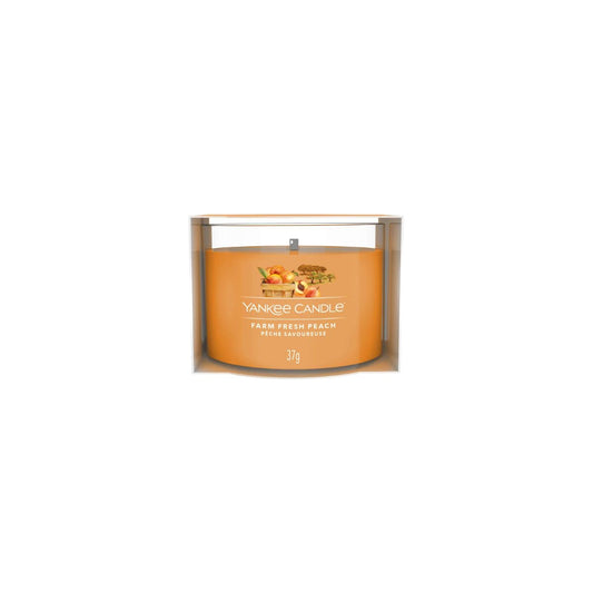 Vela Votive Copo Farm Fresh Peach Yankee Candle