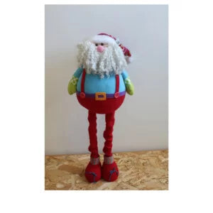 Papá Noel con patas extensibles