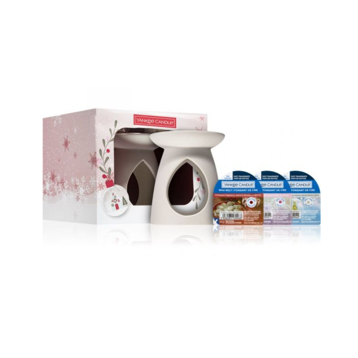 Coffret Natal Queimador Wax Melt Yankee Candle