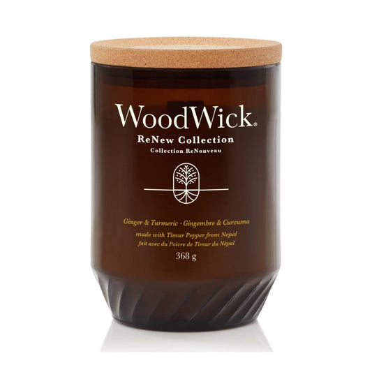 Vela ReNew Ginger & Tumeric WoodWick