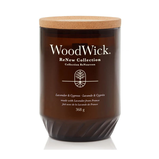 Vela ReNew Lavender & Cypress WoodWick