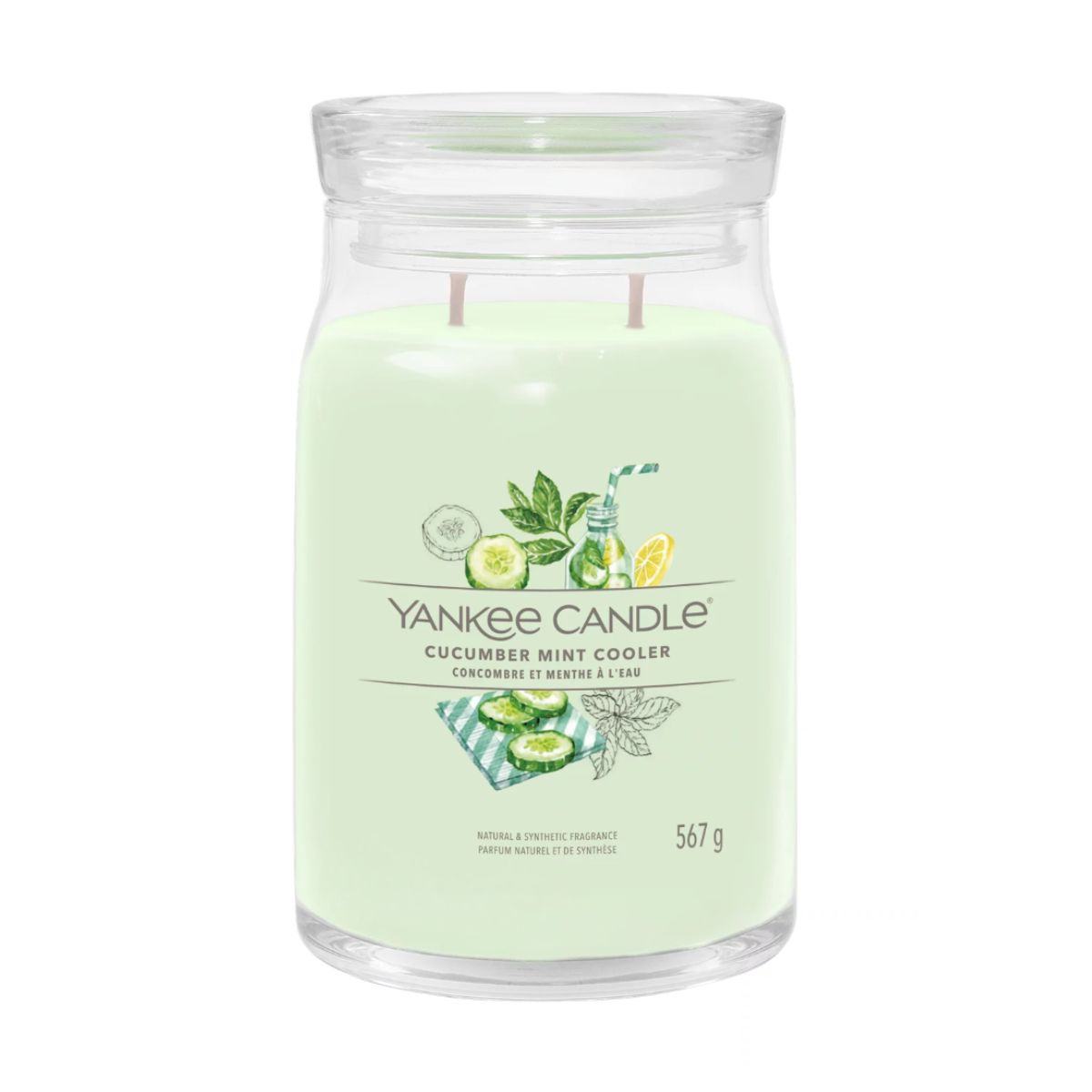 Candle Cucumber Mint Cooler Yankee Candle