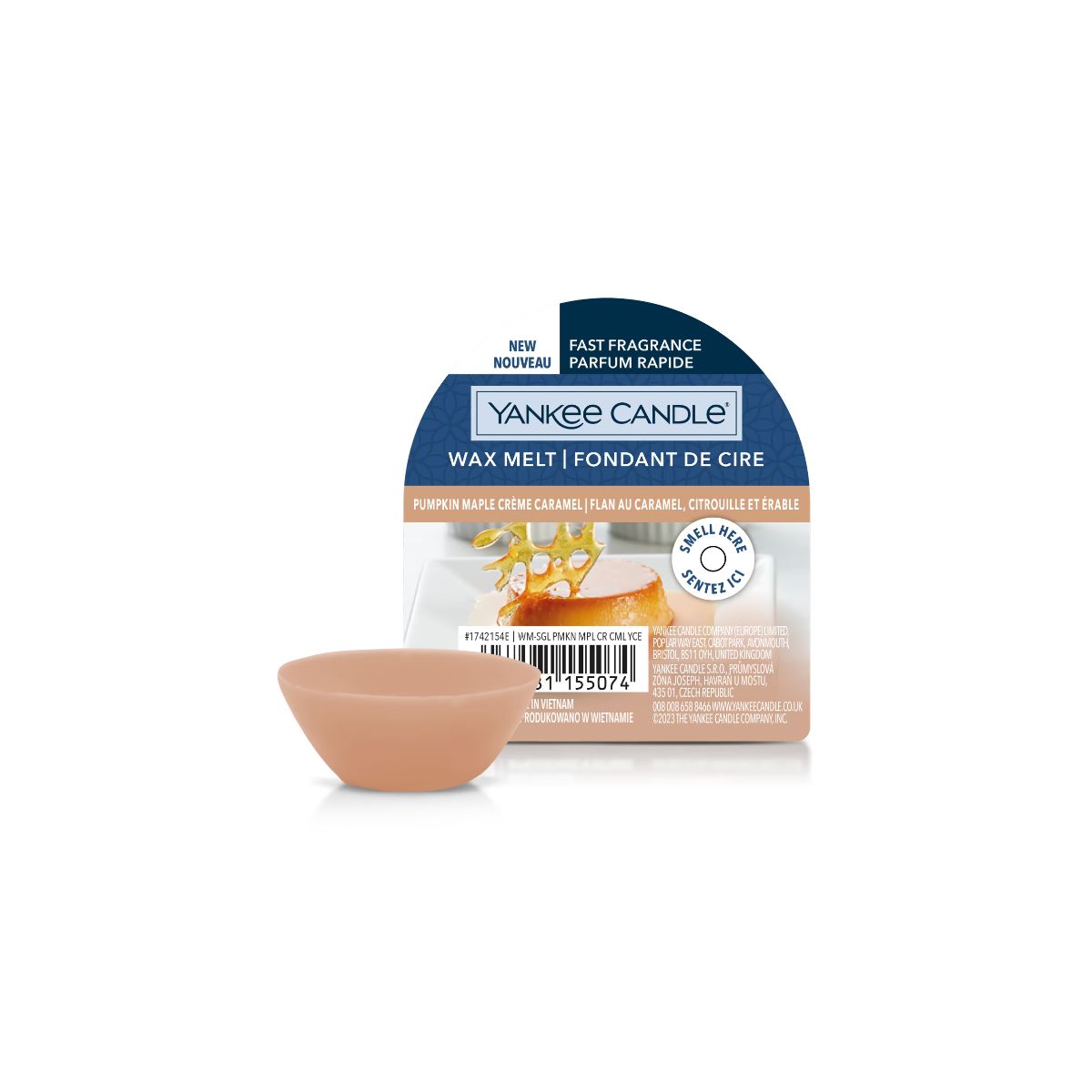 Wax Melts Pumpkin Maple Crème Caramel Yankee Candle