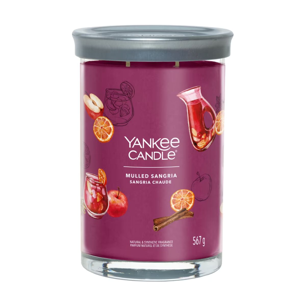 Vela Tumbler Mulled Sangria Yankee Candle