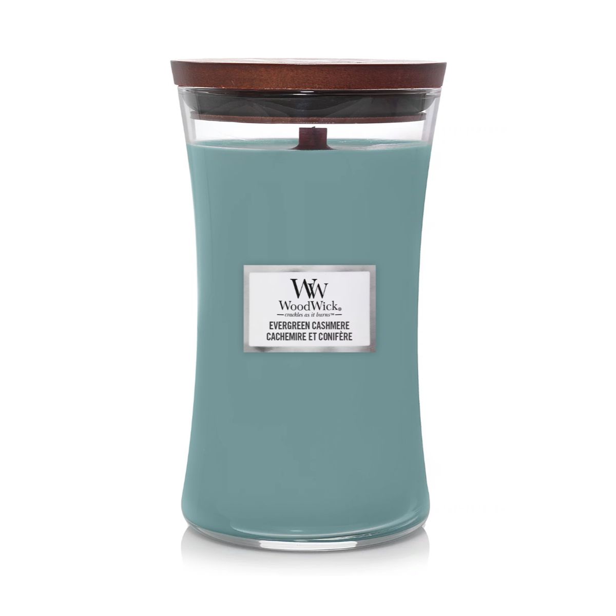 Vela Evergreen Cashmere WoodWick