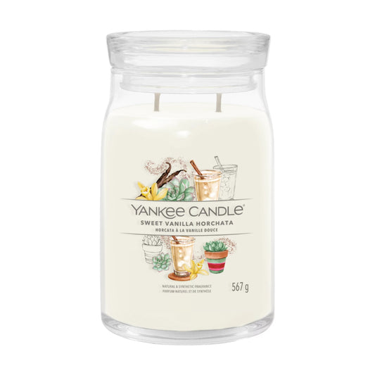 Vela Sweet Vanilla Horchata Yankee Candle