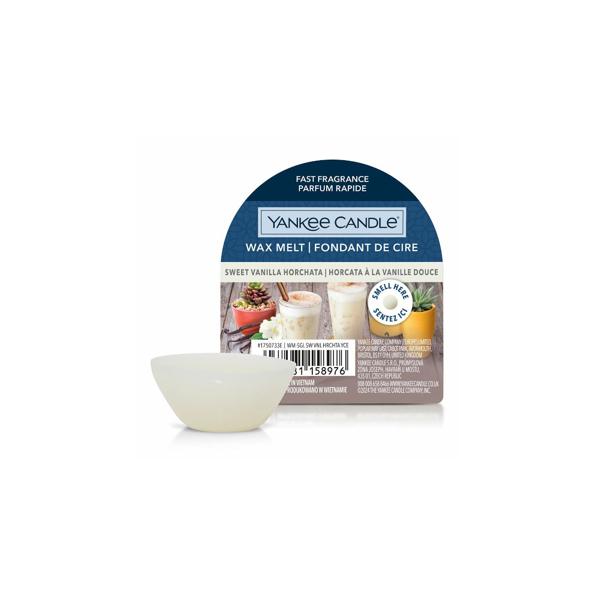 Wax Melts Sweet Vanilla Horchata Yankee Candle