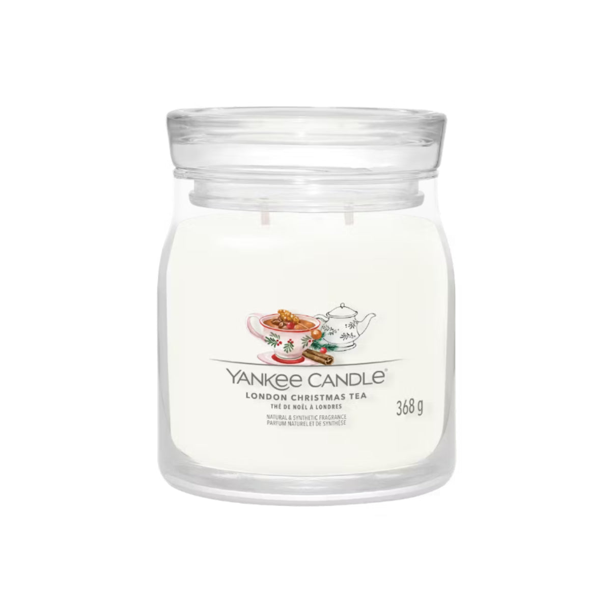 Vela London Christmas Tea Yankee Candle