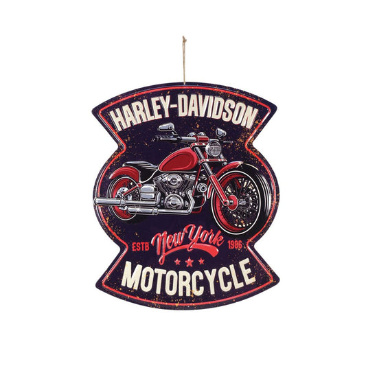Placa de Parede Harley Davidson