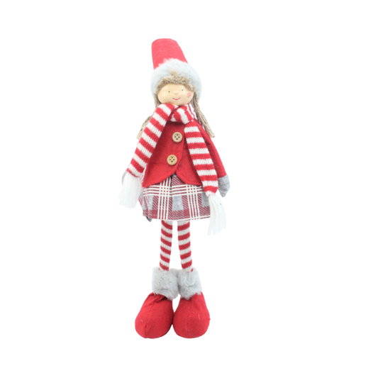 Boneco de Natal Menina 45cm