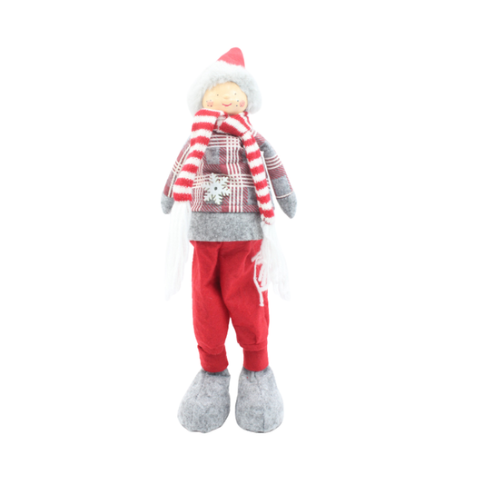 Boneco de Natal Menino 45cm