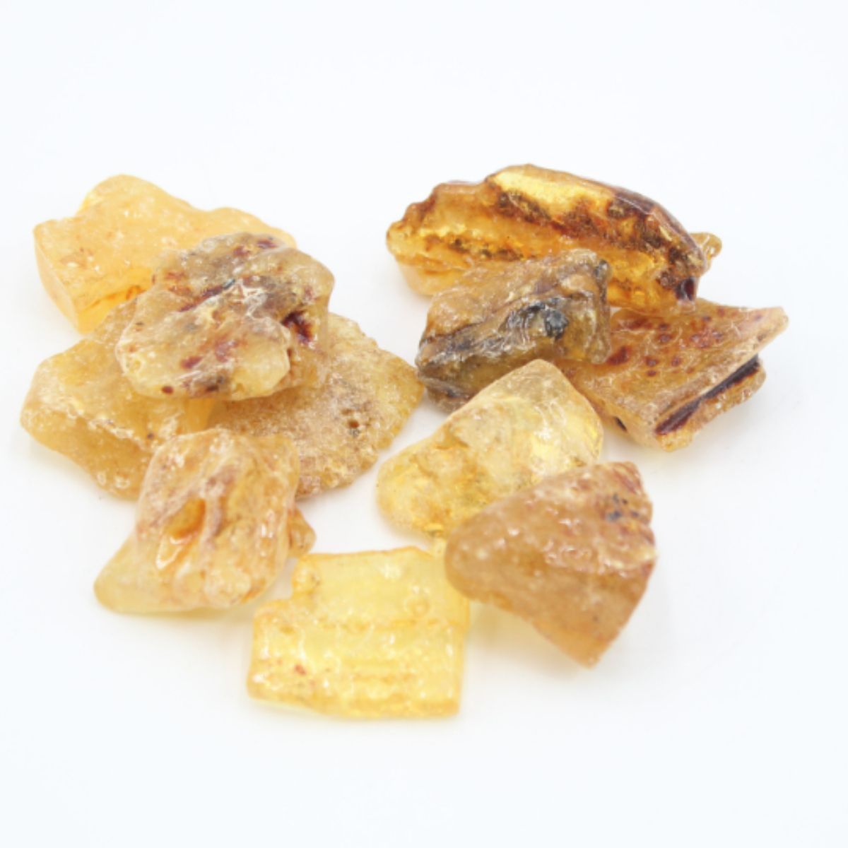 Amber Mineral Stone