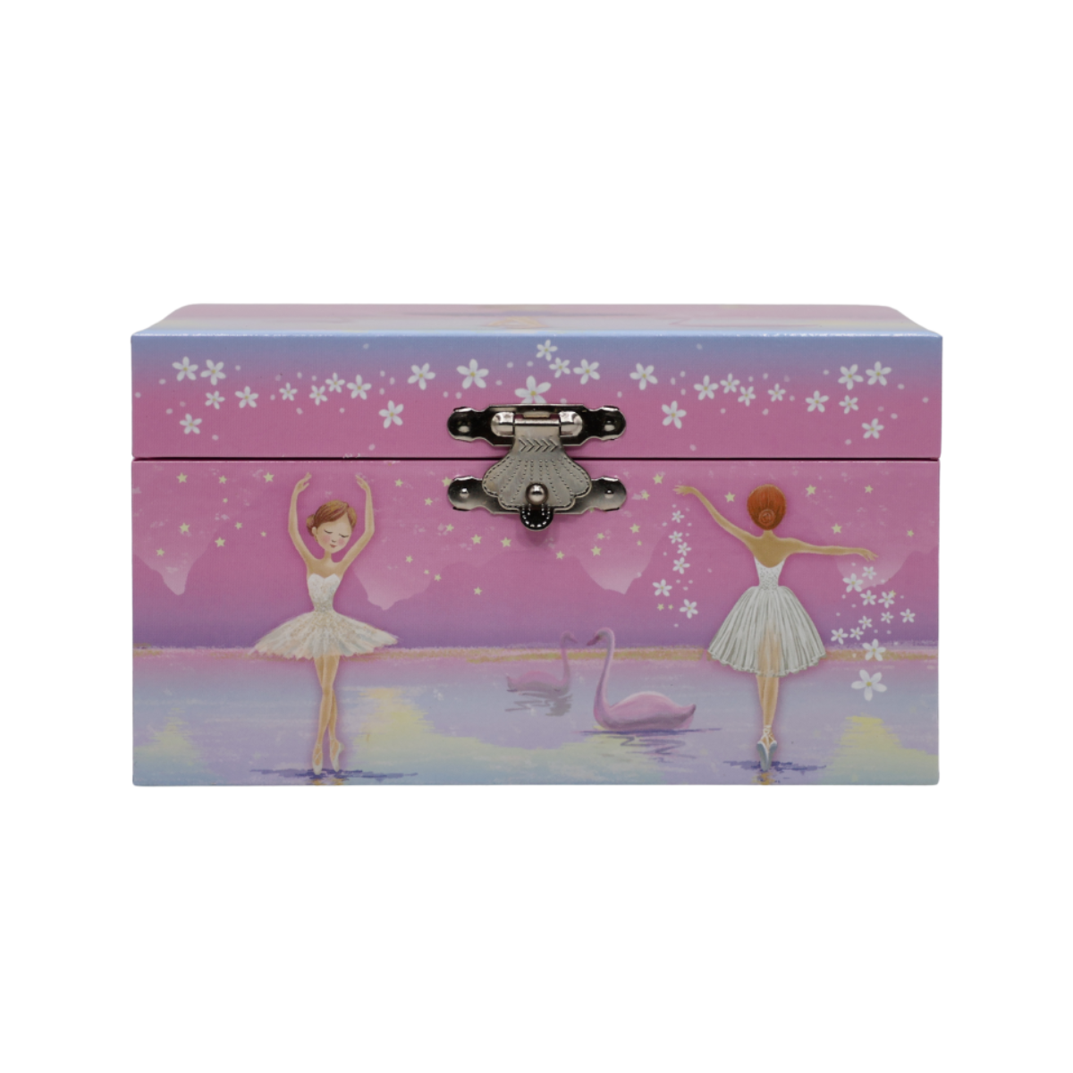 Music Box Chest Little Red Riding Hood and the 3 Little Pigs Trousselier