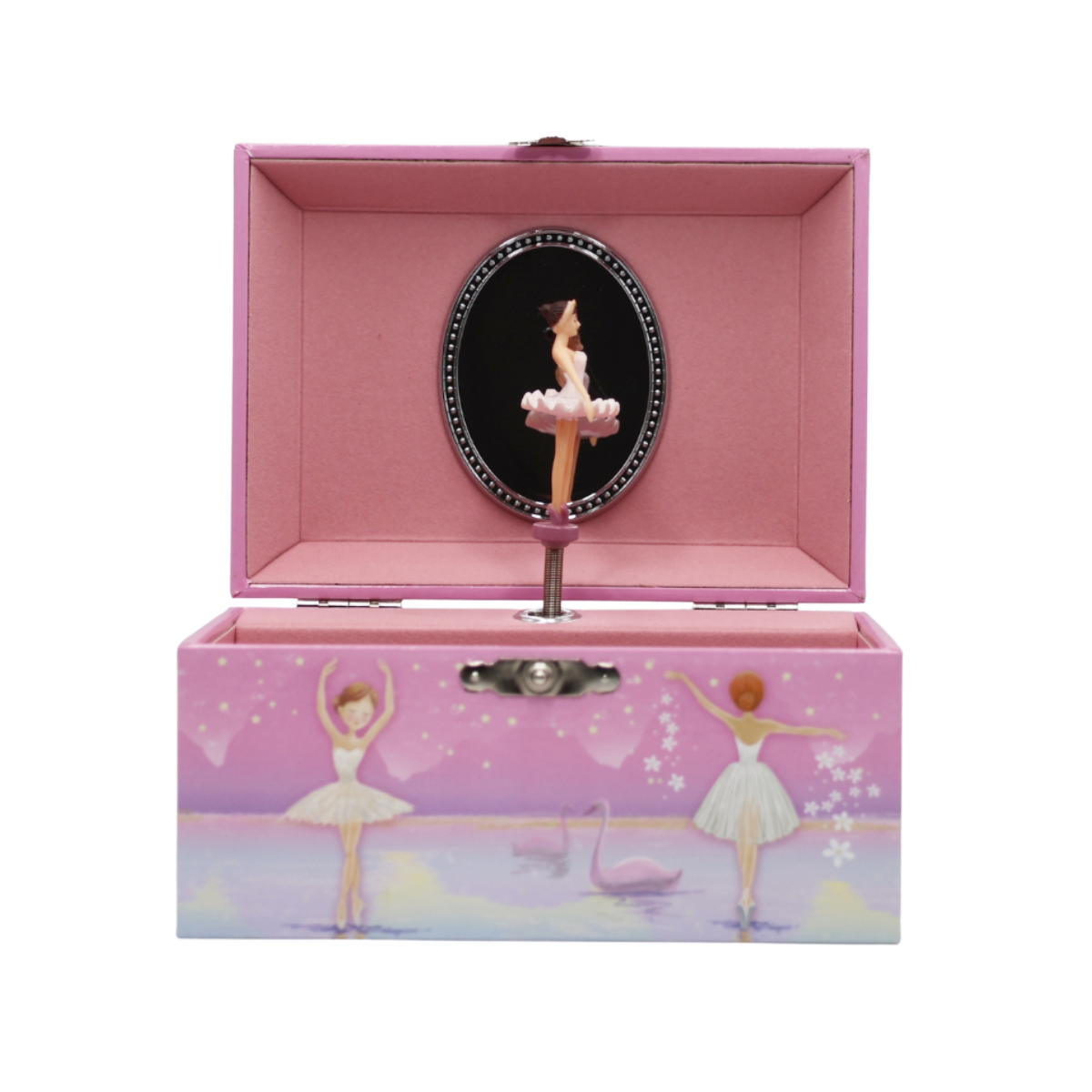 Music Box Chest Little Red Riding Hood and the 3 Little Pigs Trousselier