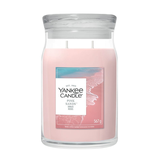 Vela Pink Sands Yankee Candle